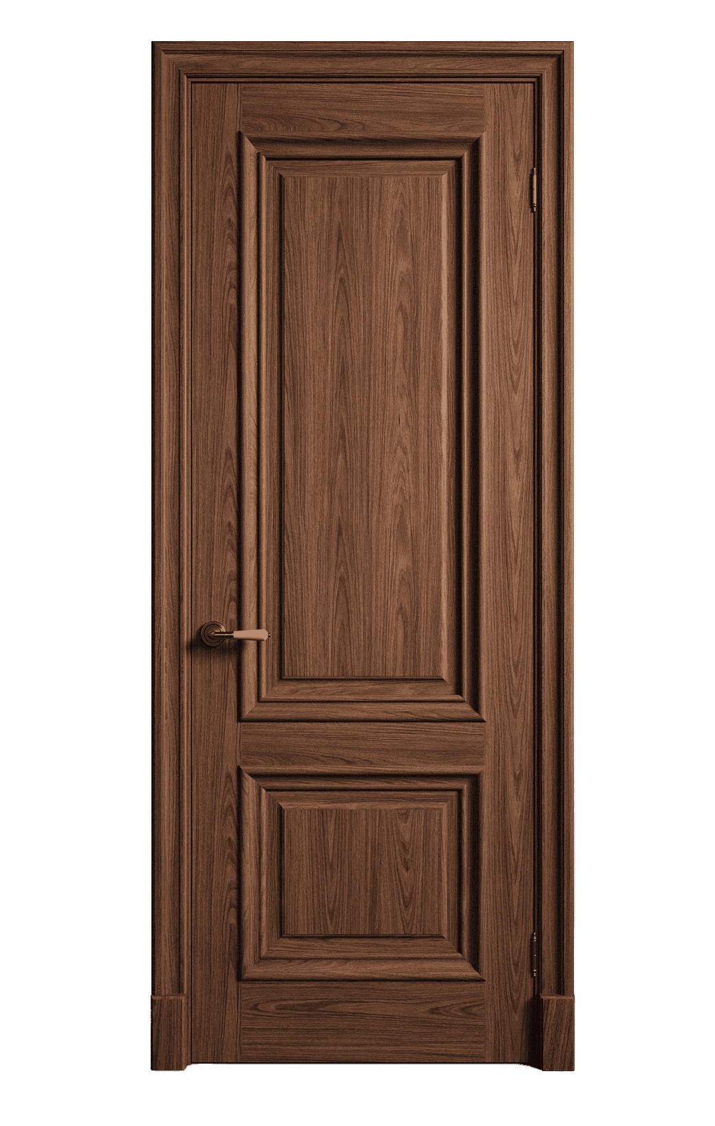 Межкомнатная дверь Элеганс-1 глухая дуб миндаль 14890