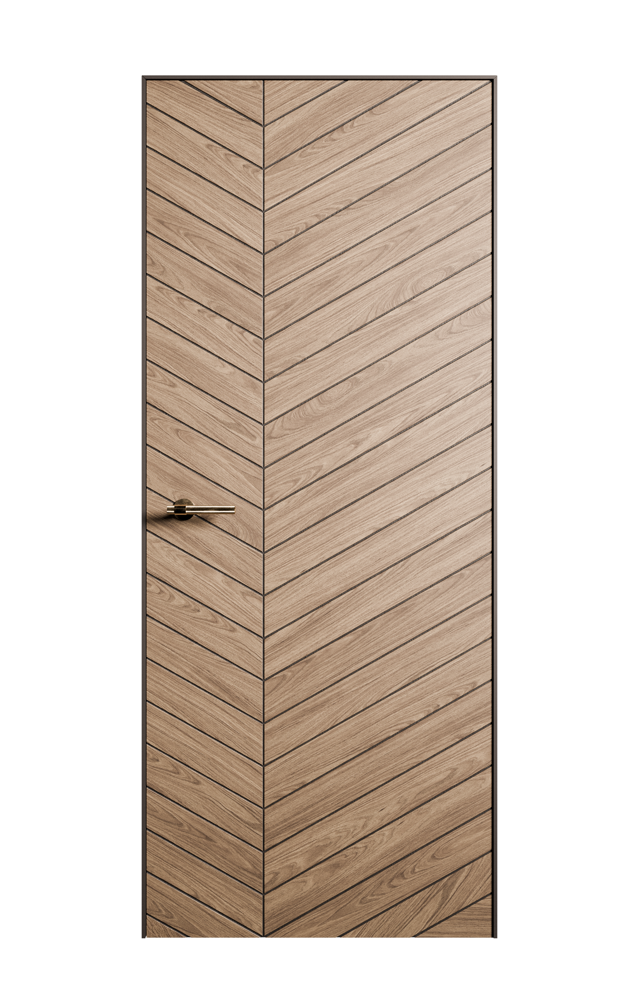 Межкомнатная дверь Линея-4 глухая дуб медовый 23796