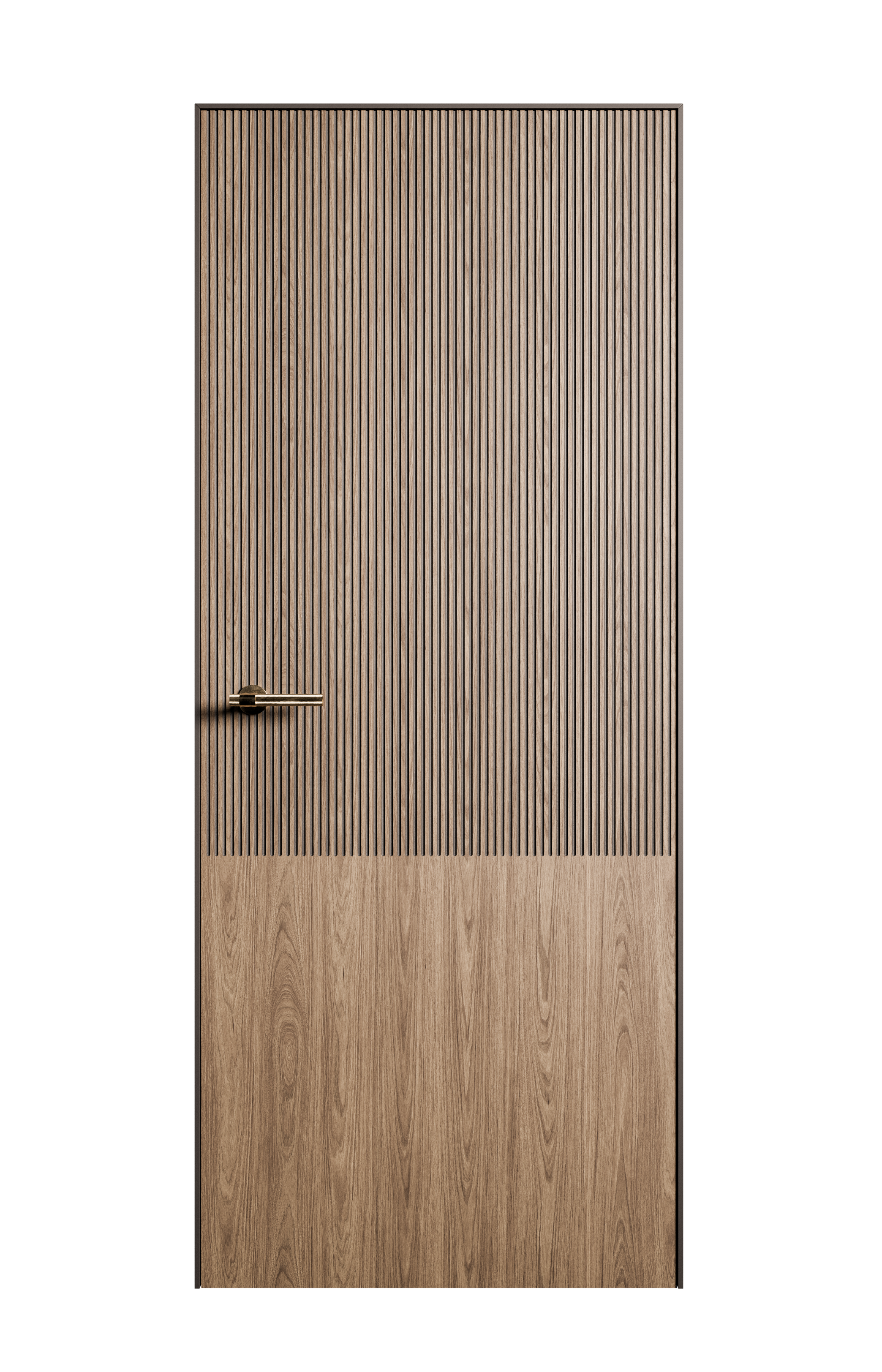 Межкомнатная дверь Линея-6 глухая дуб медовый 27641