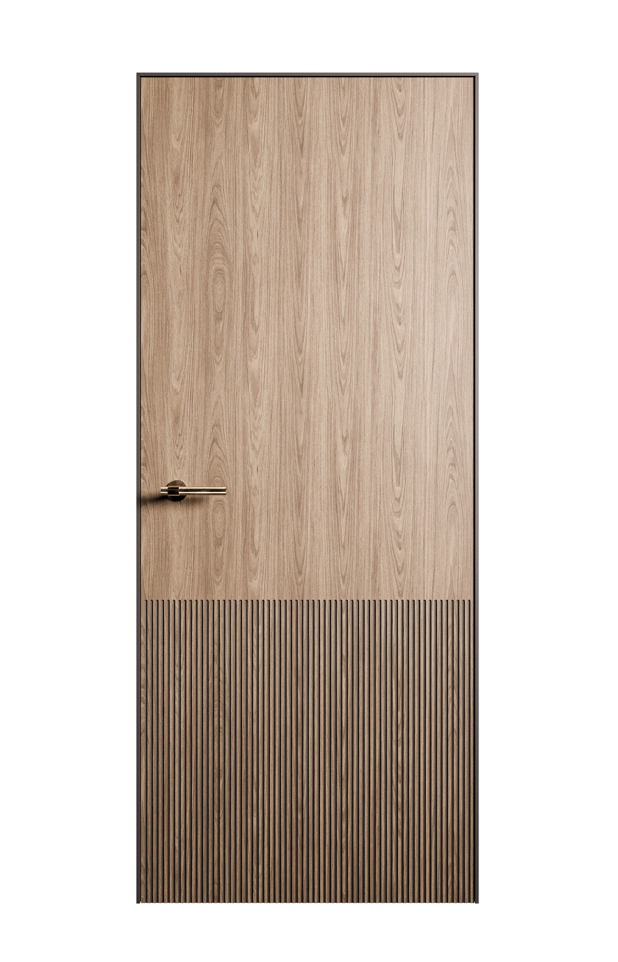 Межкомнатная дверь Линея-5 глухая дуб медовый 27633