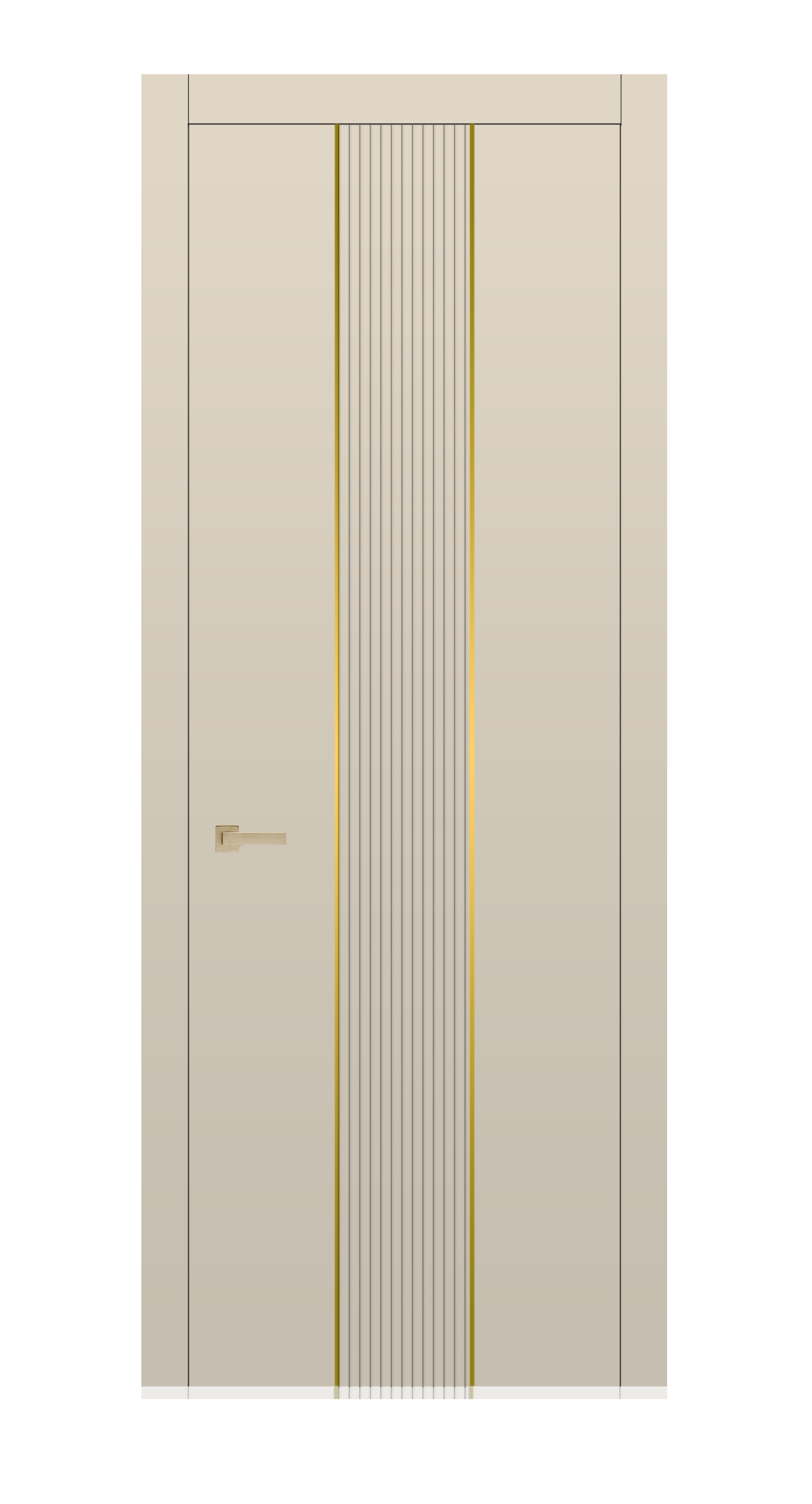 Межкомнатная дверь Урбан-4 глухая эмаль ral 1013 24957