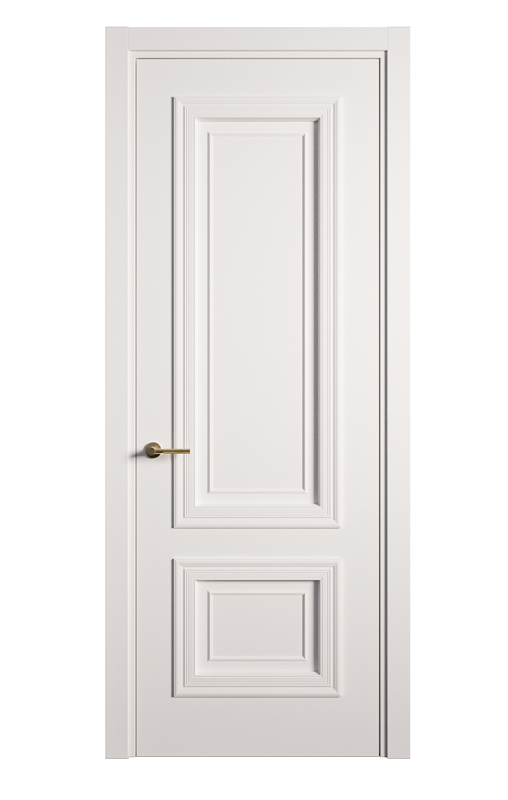 Межкомнатная дверь Мальта-1 глухая эмаль ral 9003 26959